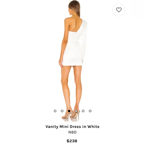 REVOLVE Vanity Mini Dress in White (Size Small) NWT - Picture 4 of 7